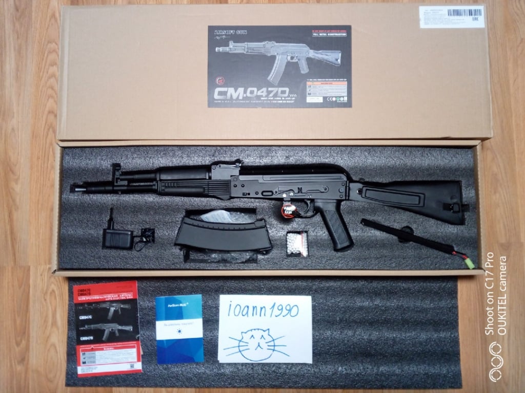 Обзор автомата AK-105 от Cyma