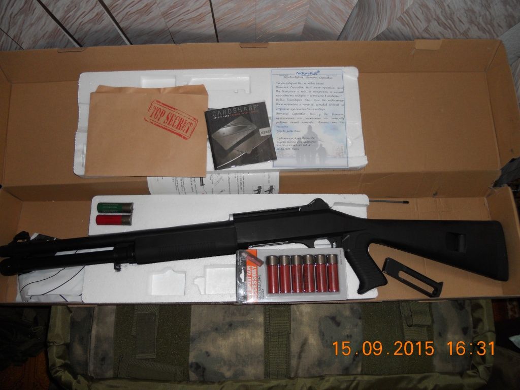Обзор дробовика S&T Benelli M4