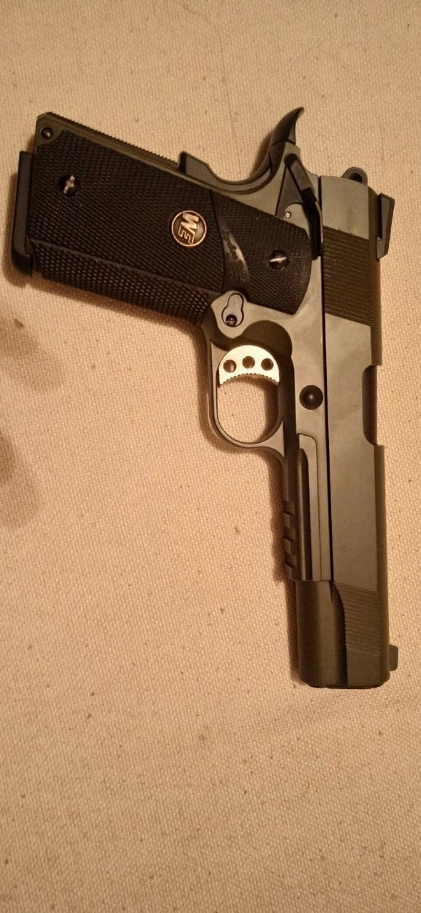 Обзор пистолета WE Colt 1911 MEU SOC GGBB (GP111-SOC(OD))
