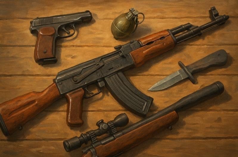 типы страйкбольного оружия