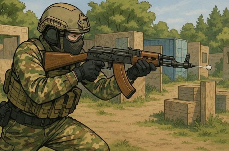 стрельба в страйкболе