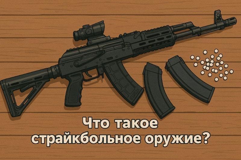 что такое страйкбольное оружие