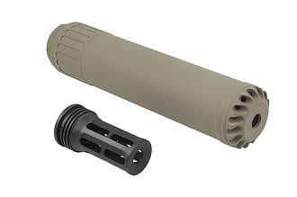 Глушитель Angry Gun Tornado HK417/M110A1 FDE (ANG-ELQD2-FDE)
