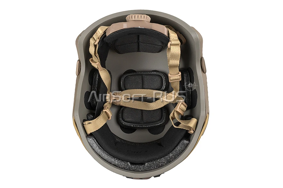 Шлем Evolution Gear Ops-Core FAST High Cut Helmet Deluxe 2020 Ver TAN (EVG-502-TAN)