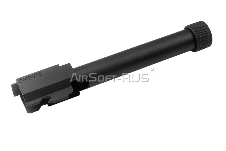 Внешний ствол 5KU для Glock 17/18 TM с резьбой М14- BK  (GB-429-BK)