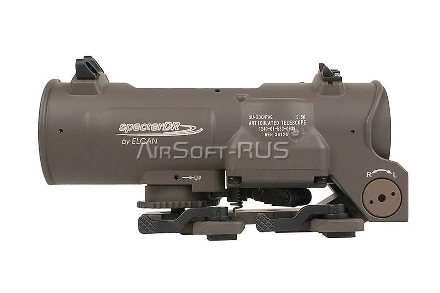 Оптический прицел Evolution Gear Elcan Gen3 1-4X Scope Mil Spec Ver DB (DC-LE-01-DB) [2]
