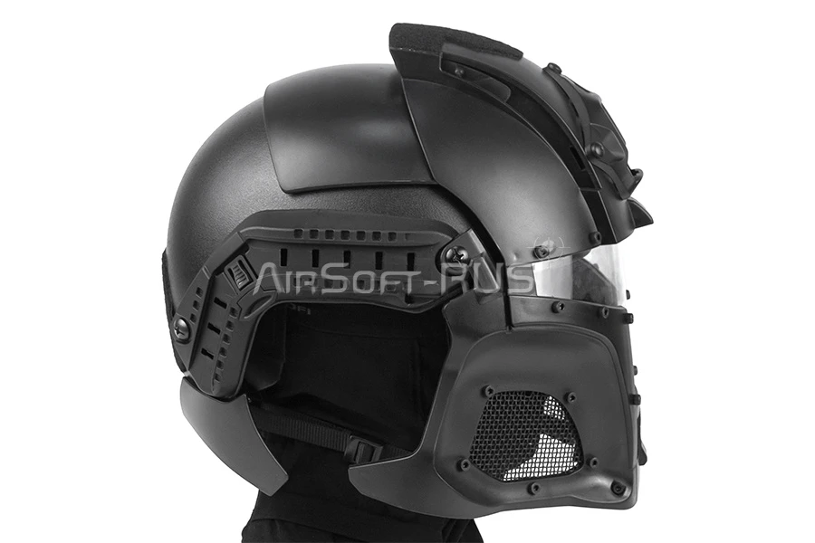 Шлем WoSport Medieval Iron Warrior BK (HL-97-BK)