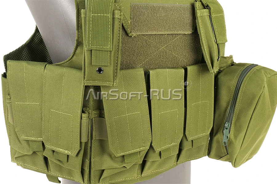 Бронежилет WoSporT CIRAS MAR Tactical Vest 600D OD (VE-01-OD)