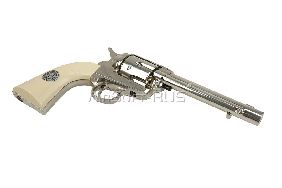 Револьвер WinGun Colt Peacemaker Silver version CO2 (CP137S)