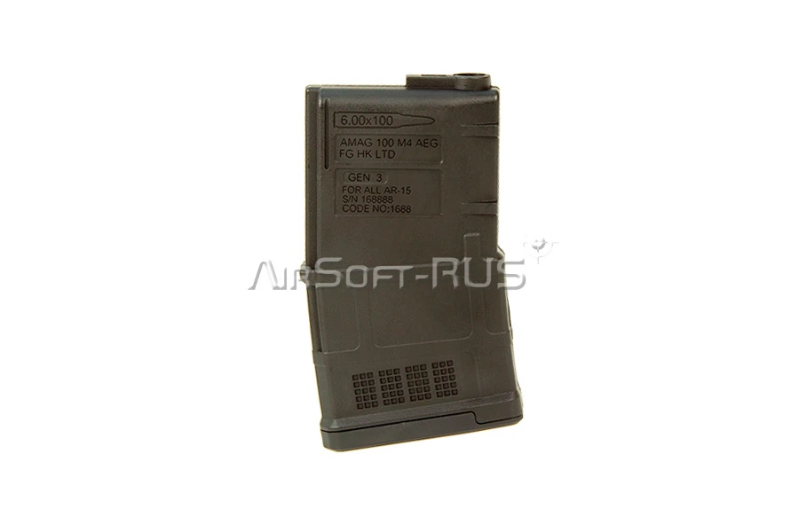 Магазин механический Ares M4 AMAG 100 шаров BK (MAG-B-022-BK)