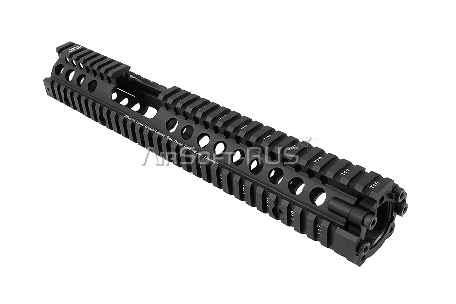 Цевье тактическое East Crane DD FSP 12,5" для М4 BK (MP516-12-Hole)