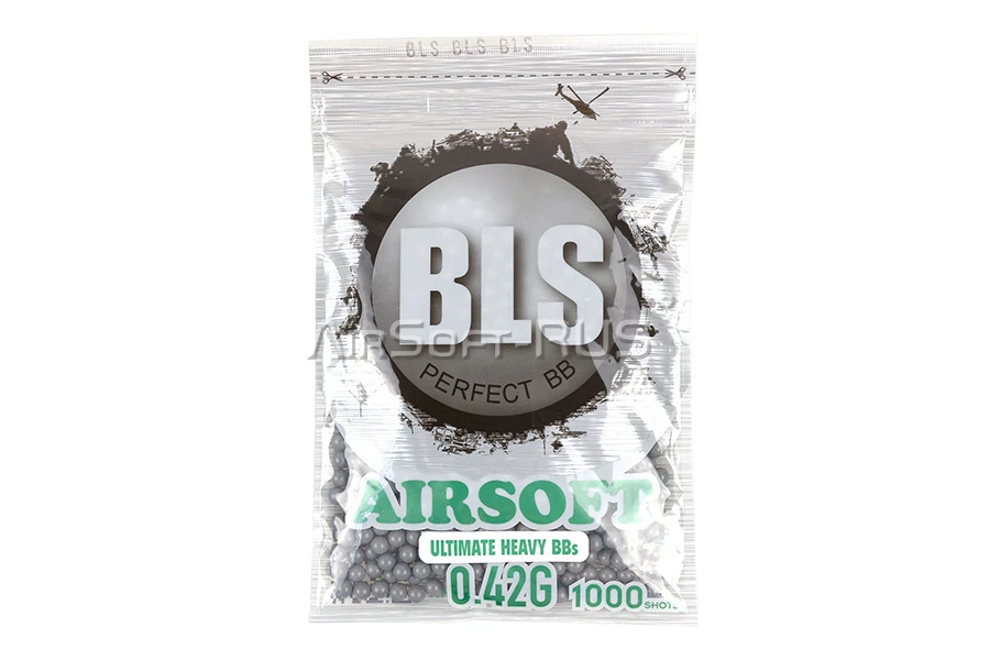 Шары BLS 0.42гр 1000шт серые (1BA-ST42)