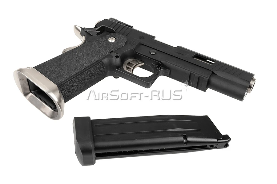 Пистолет WE Hi Capa 5.1 Force (Ruled) BK (WE-H001-WET-BK)