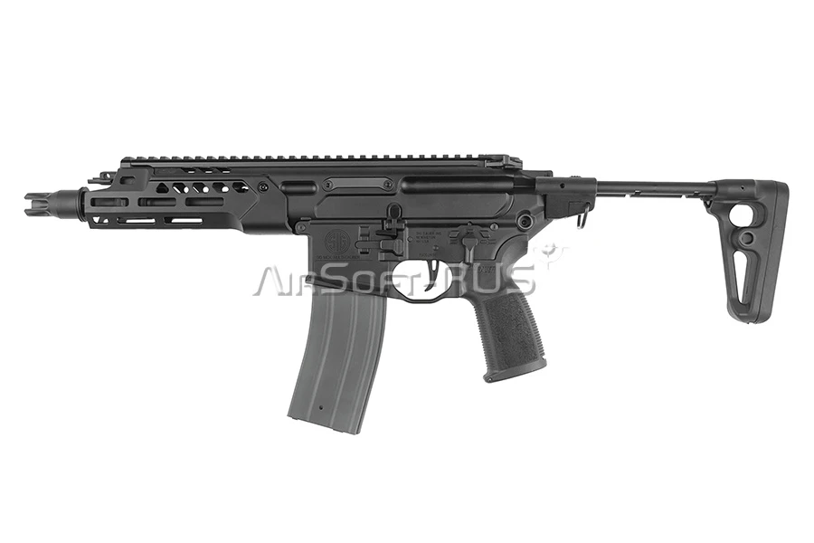 Карабин Well Pro SIG MCX RATTLER LT 7" GBB BK (WG10-7M)
