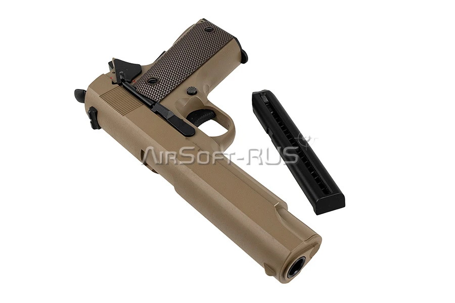 Пистолет Cyma Colt 1911 AEP TAN (CM123TN)