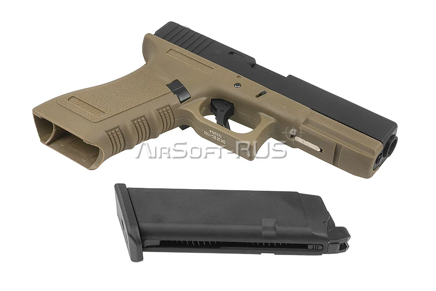 Пистолет East Crane Glock 18C DE/BK (EC-1103-DE/BK)