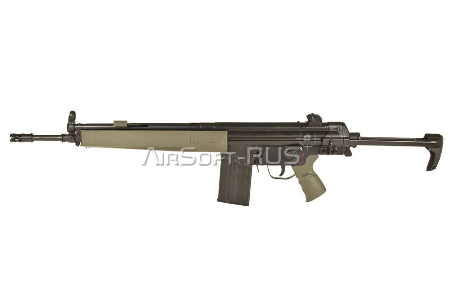 Штурмовая винтовка LCT H&K G3A4 Green (LC-3A4-W GR))