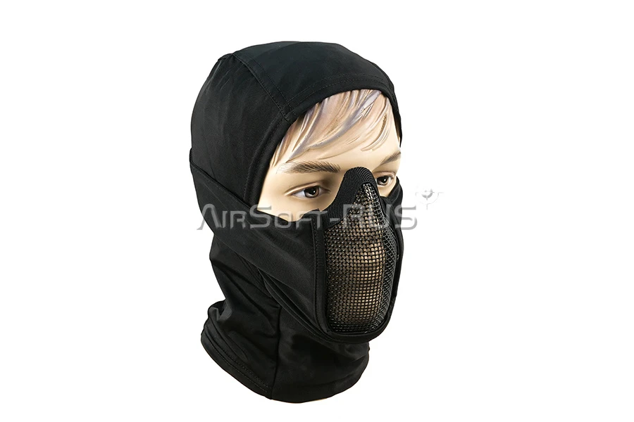 Маска защитная WoSporT Shadow Fighter Mask BK (MA-113-BK)