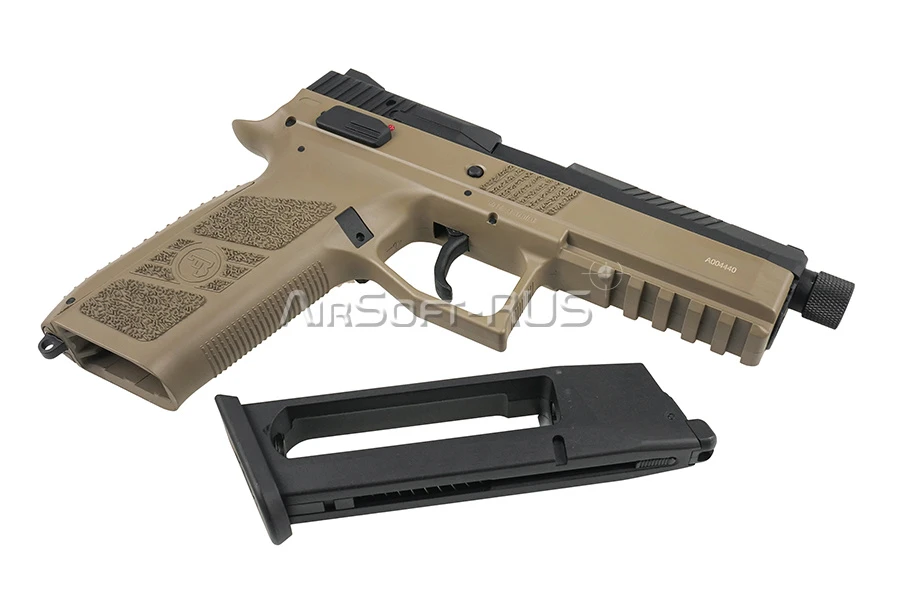 Пистолет KJW CZ P09 TAN CO2 GBB (DC-CP436TB(TAN)) [2]