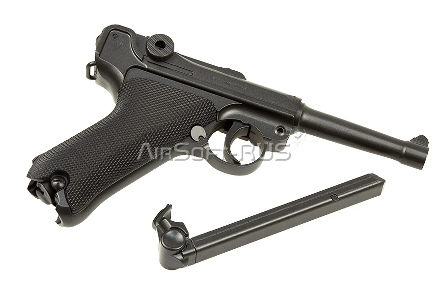 Пневматический пистолет Umarex P08 (Parabellum) 4,5 мм GNBB (AG-5.8135)