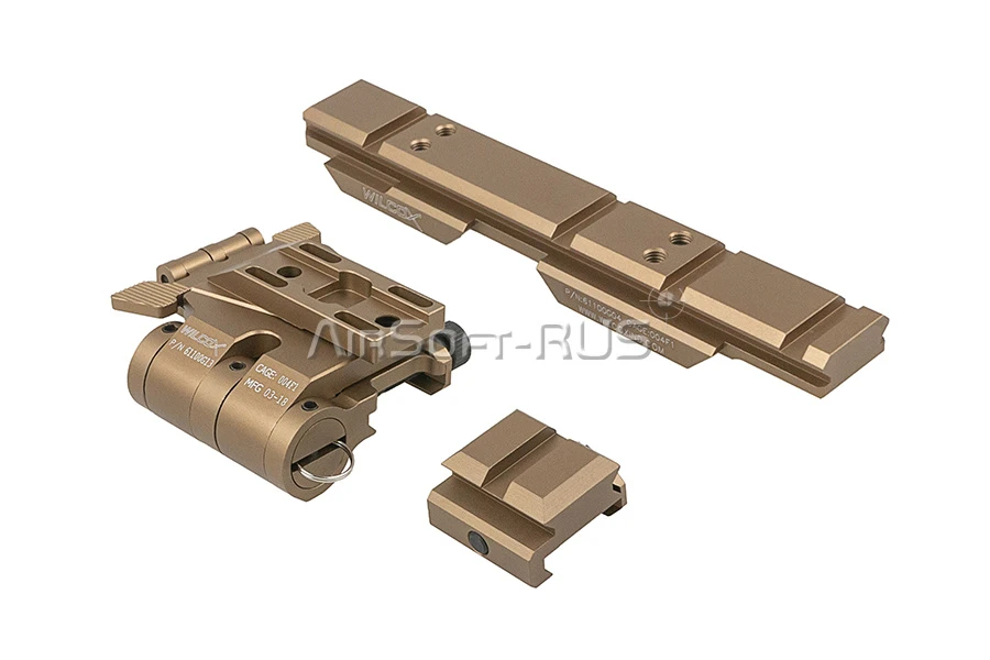 Крепление Evolution Gear Side Flip GEN2 для магнифера G33 DE (EVG-888-FDE)