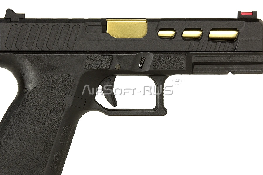 Пистолет KJW KP-13C Black&Gold CO2 GBB (CP442C)