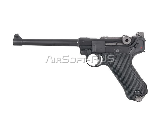 Пистолет WE P08 6" Luger Artillery GGBB BK (DC-GP402) [1]