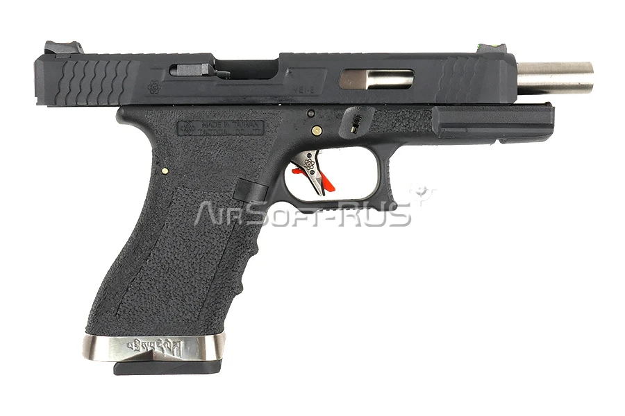 Пистолет WE Glock 34 Custom BK (GP660-34-BS)