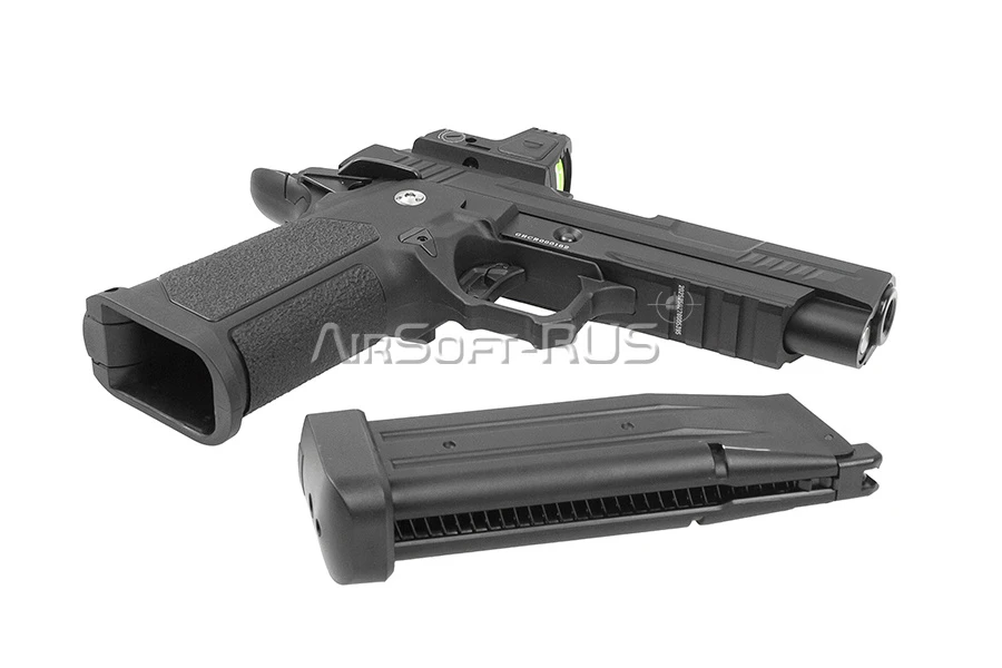 Пистолет Arcturus Hi-Capa 4.3 Vanguard W/Optics Ready Slide & ARS-1 GBB (AT-GHC-V4-CMB)