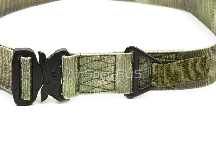 Ремень пистолетный WoSporT riggers-belt с пряжкой типа Cobra Дым (BA-08-DM)