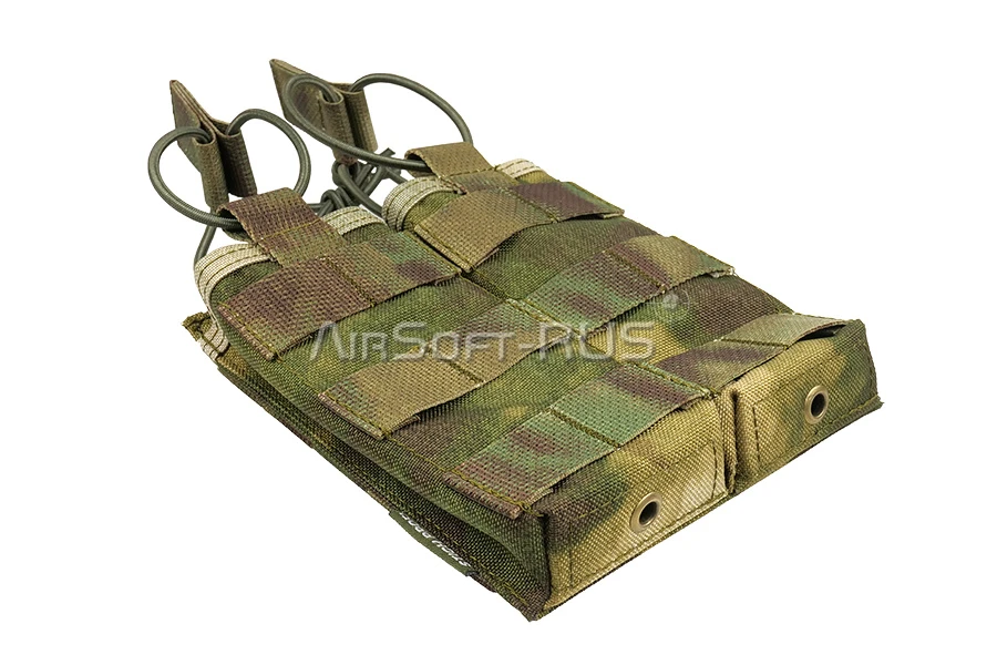 Подсумок Stich Profi модульный на 2 магазина АК, РПК FASTCLIP (molle) Дым (SP76722DM-FC)