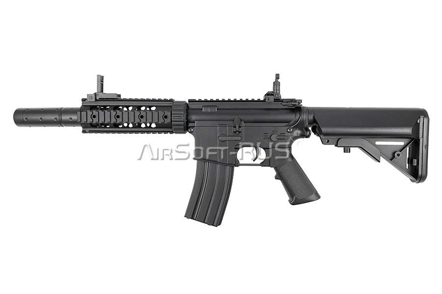 Карабин Cyma M4 CQB with silencer ABS (CM513)