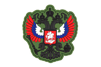 Патч ORC TACTIC Герб России ПВХ фигурный OD (TZ0404)