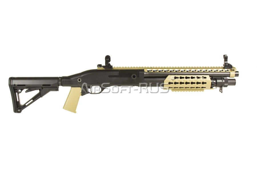 Дробовик Cyma Benelli M3 super 90 short keymod складной приклад пластик TAN (CM366TN)