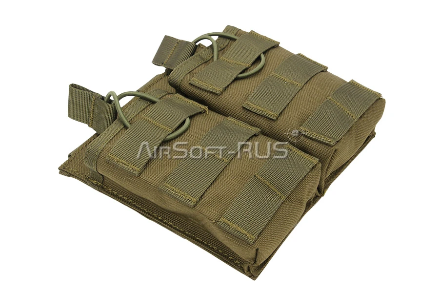 Подсумок WoSporT магазинный открытый двойной для G36 OD (MG-18-OD)