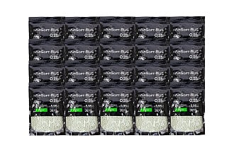 Коробка шаров Airsoft-RUS 0.28гр. 3570шт. зелёные трассирующие 20 упаковок (CTN-ASR-T-028)