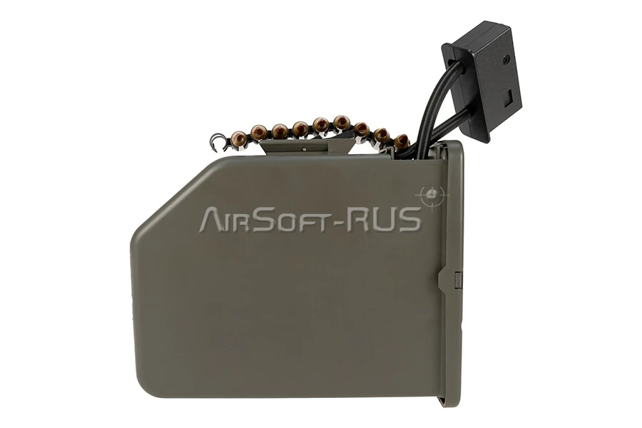 Магазин электро-бункерный A&K для M249 на 6000 шаров OD (DD249BR)