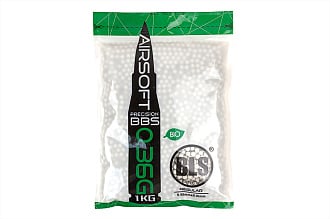 Шары BLS 0.36гр 2777шт биоразлагаемые белые (1KG-PLA36)