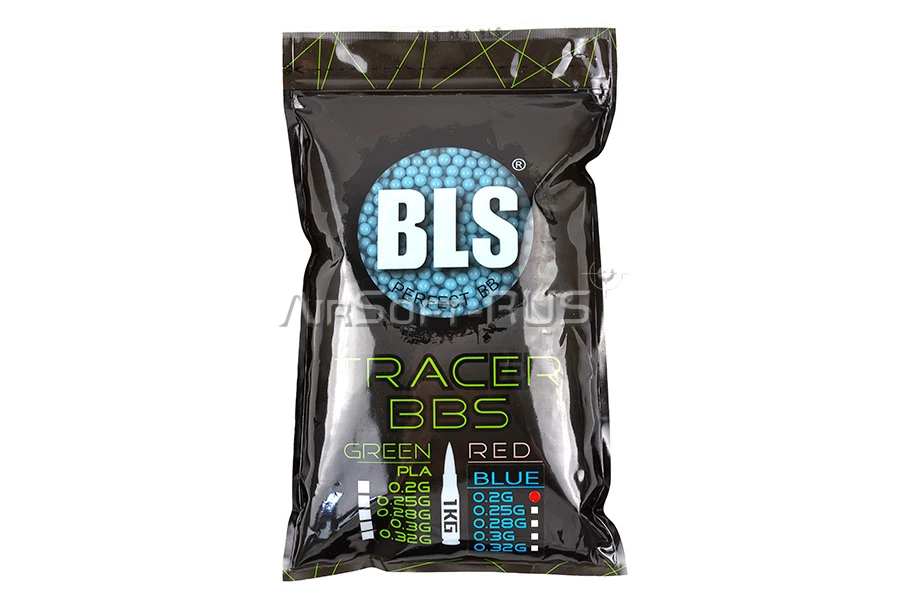 Шары BLS 0.20гр 5000шт синие трассирующие (1KG-TR20B)