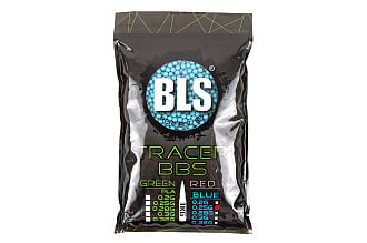 Шары BLS 0.25гр 4000шт синие трассирующие (1KG-TR25B)