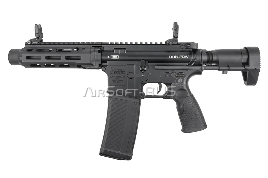 Карабин Cyma DDM4 PDW Platinum AEG BK (DD105B BK)