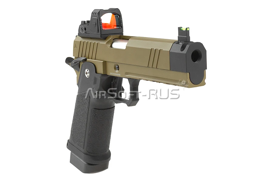 Пистолет Arcturus Hi-Capa 4.3 DG  Compensator/ARS-1 BK-TN (AT-GHC-T4C-CMB-BT)