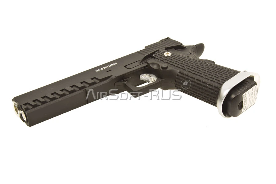 Пистолет KJW Hi-Capa 6' KP-06 Black CO2 GBB (DC-CP230(BK)) [1]