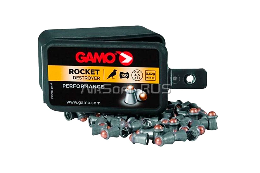 Пули пневматические GAMO Rocket 4,5 мм 0,6 гр 150 шт (AG-6321284)