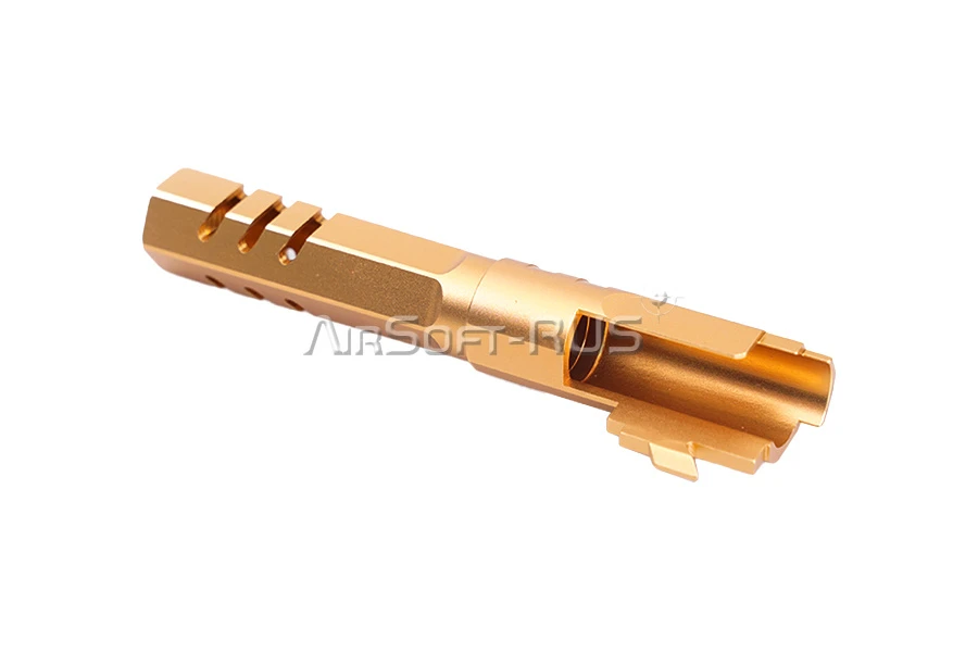 Внешний ствол 4.3 Inch 5KU для Hi-Capa TM с резьбой M11+ GD (GB-550-GD)