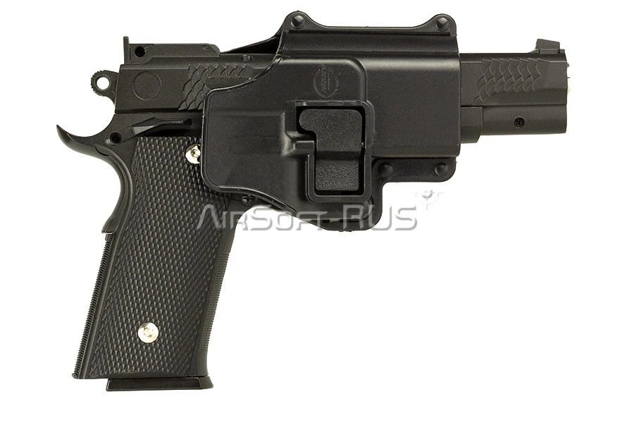 Пистолет  Galaxy Browning spring с кобурой (G.20+)