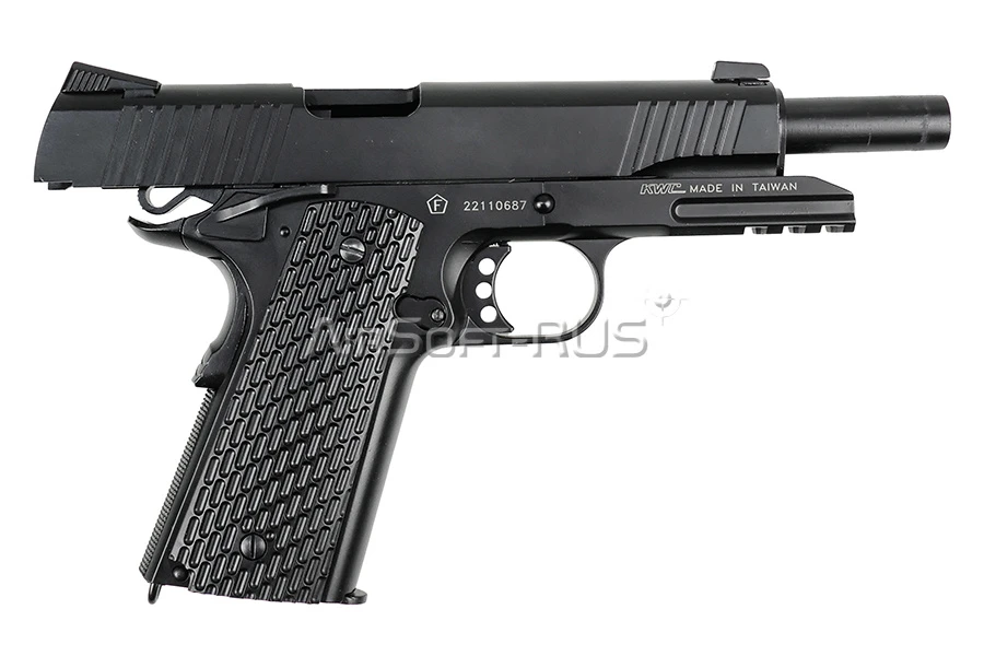 Пистолет KWC Colt 1911 Kimber Warrior CO2 GBB (KCB-77AHN)