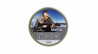 Пули пневматические Borner Match 4,5 мм 0,58 гр 250 шт (AG-AIR-95794)
