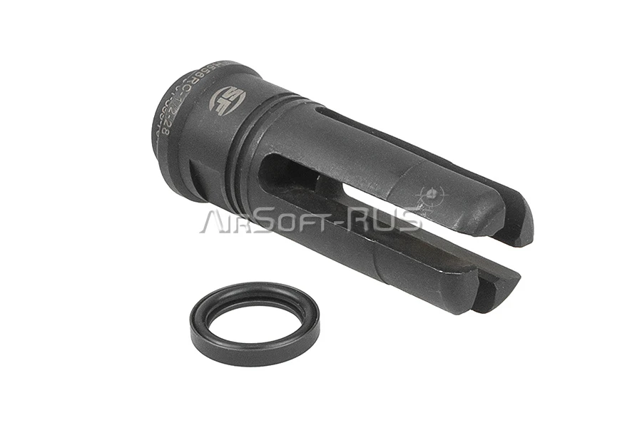 Пламегаситель Angry Gun  Socom 4-Prong М14- (ANG-AGS4FH-CCW)