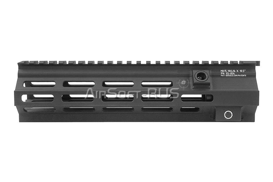 Цевьё Angry Gun Super Modular M-LOK 10.5″ для HK416 UMAREX/VFC  BLK (ANG-MK15-10.5U-BLK)